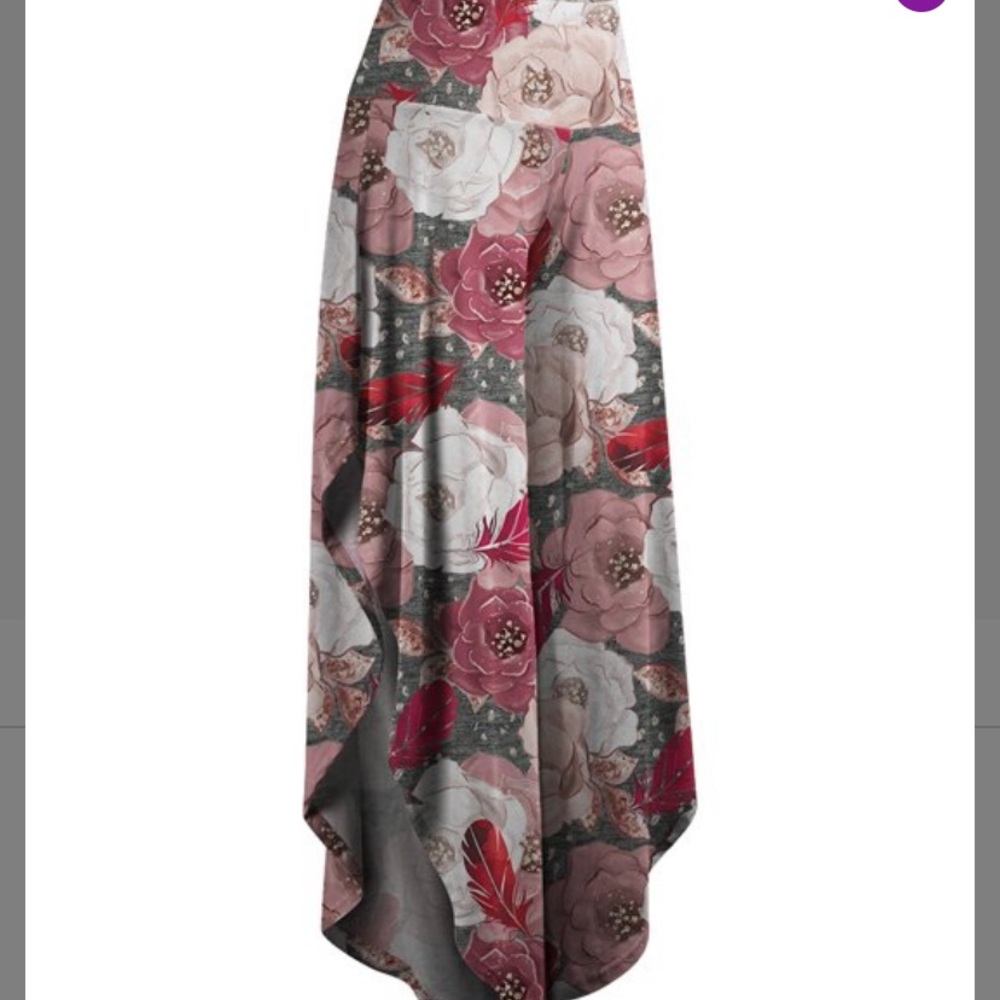 Floral Print Palazzo Pants